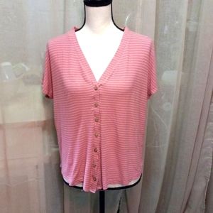 Wishful Park button up top, size S